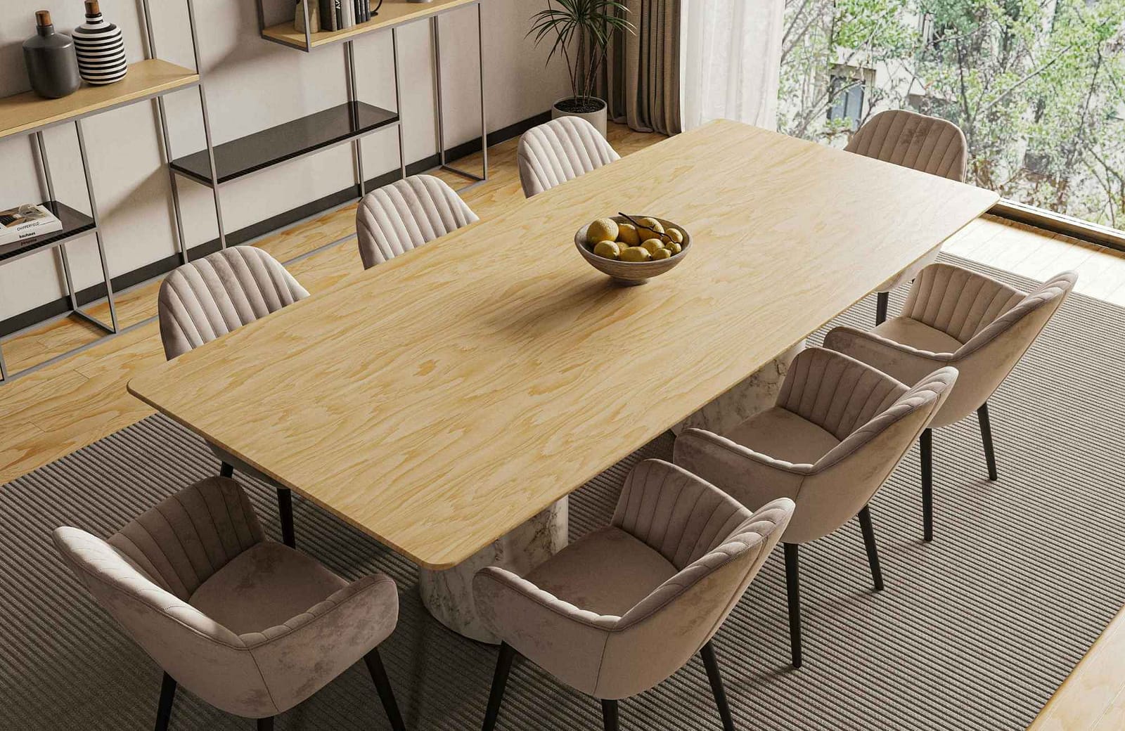 pamela-sandall-design-west-hollywood-ca-the-top-ten-must-haves-for-your-short-term-rental-success-mid-century-modern-design-contemporary-dining-room