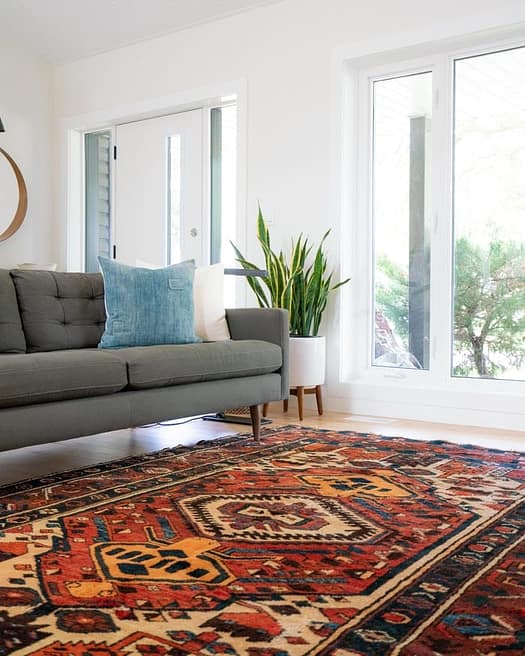 Clean your rugs! After windy and wintery weather, spring is the time.